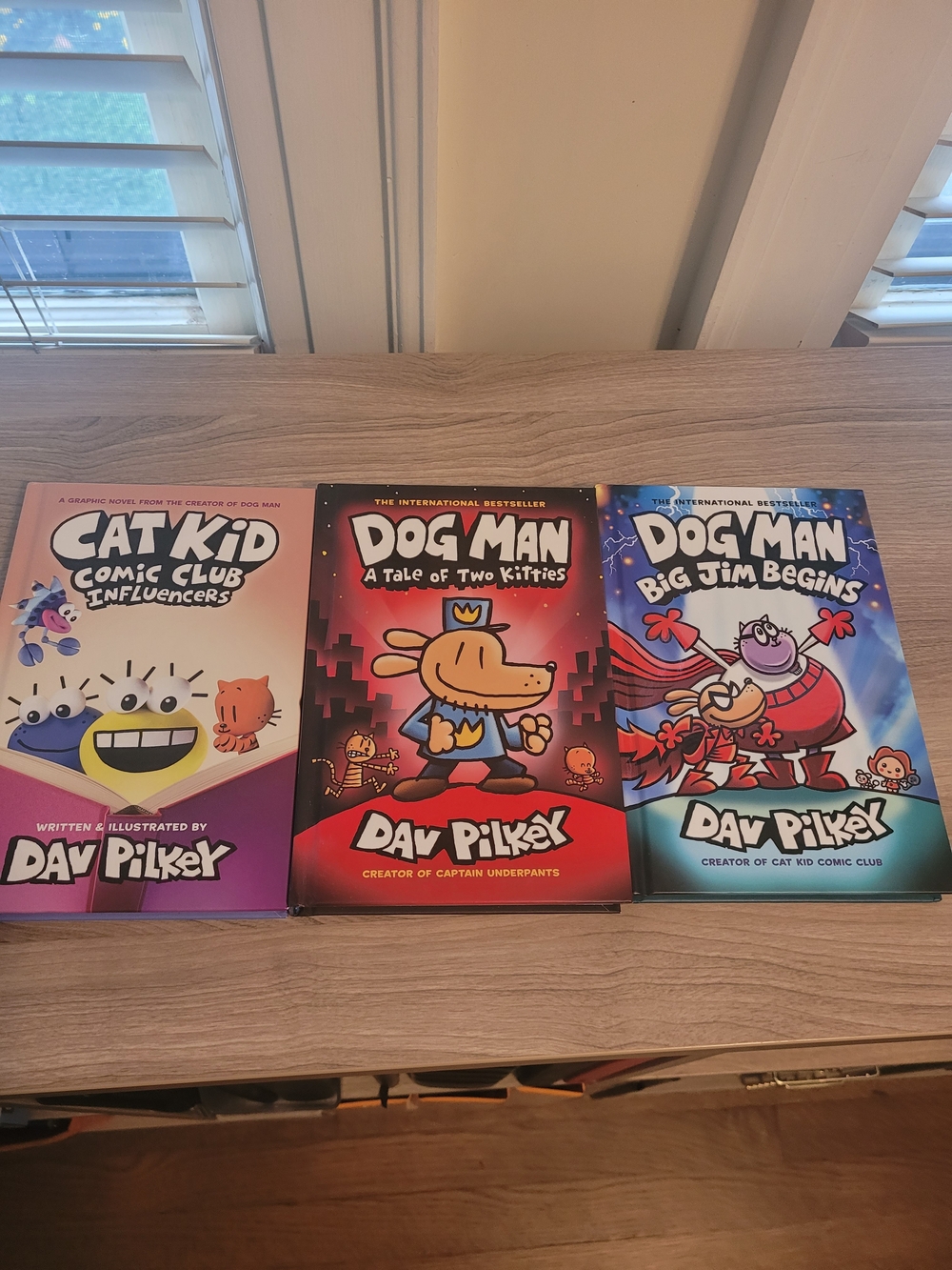 Dog Man & Cat Kid Books By Dav Pilkey